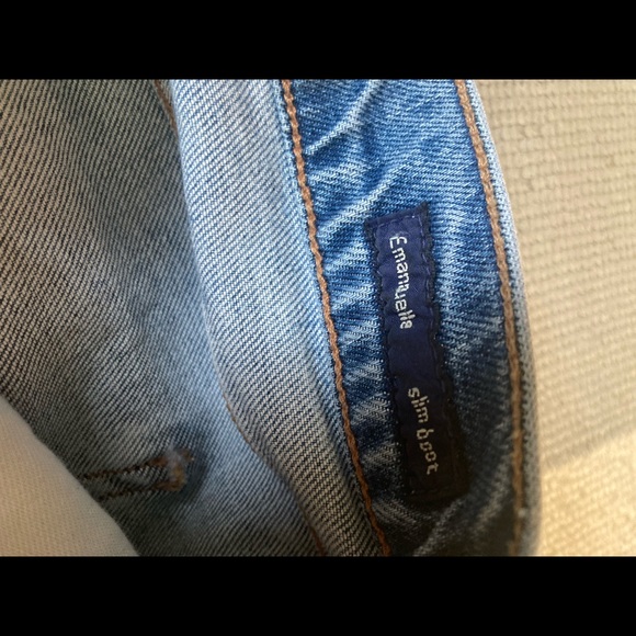 Citizens of humanity lightly distressed jeans size 34 premium vintage slim boot - Picture 2 of 6